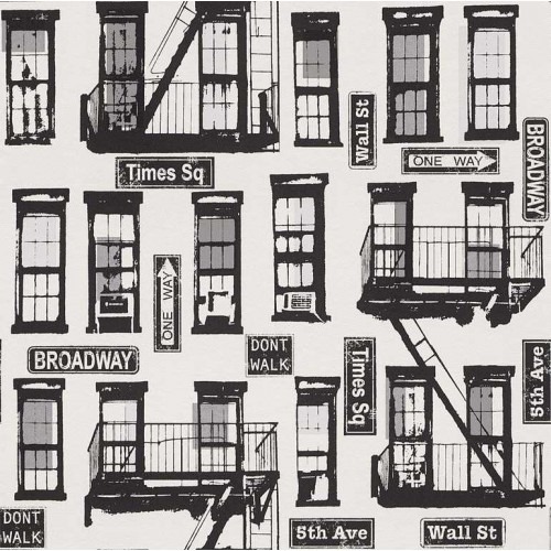 German Wallpaper Youth and Children 10m x 0.53m Gray, Model 281514 | Balbaid Decor Company