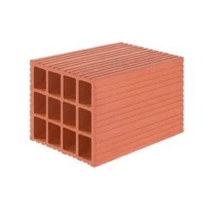 Hollow Red Bricks Height 20 cm Size 30×20 cm, Lightweight & Heat Resistant | Al Sirat Saudi Company