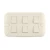 10A Electrical Switch 6 Gang 2 Way, Beige, 7x14cm Size, 250 Volt | Spectra