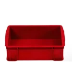 صندوق بلاستيك HDPE لحفظ الأسماك، مقاس 36×24×10 سم، أحمر اللون، موديل 7SPDF