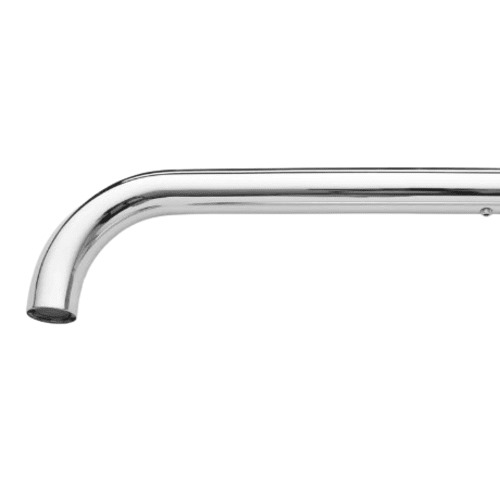 Medium Wall Washbasin Faucet 25×8×7 cm, Shinny Chrome | Hatch Company