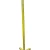 Steel sign post yellow color material Aluminum height 1.5 meters weight 2kg          