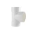 UPVC Plastic  Tee 90° Size 1\2 inch White Color | AGM