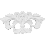 PU Foam Ceiling Cornice, Length 35.5 cm, Height 17.3 cm, white color | Zakharef factory