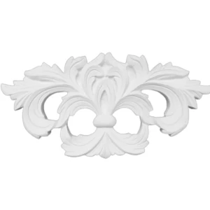 PU Foam Ceiling Cornice Length 35.5 cm Height 17.3 cm White | Zakharef factory