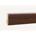 Decorative Wood Fiber Skirting, Size 1.6m ×8cm, Brown color, Model 228666