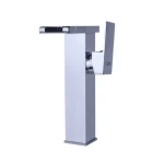 Automatic Washbasin Tap With Colorful LED, Chrome Color