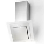 شفاط جداري ستانلس ستيل مع زجاج، عرض 60 سم، قوة شفط 425 م³، تحكم إلكتروني