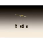 بينتو نيرو إضاءة ديكورية، لون ذهبي | أسود، طول 1100 مم، عرض 360 مم، ليد E27 واط