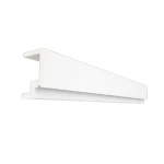 High-Quality Exterior Cornices, 24 cm Height, 15 cm Width, 2.48 m Length, White Color | Zakharef Company