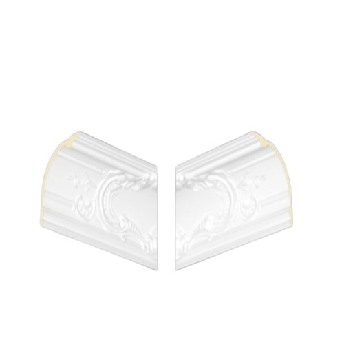 Foam Decorative Ceiling Panel 200×17.4×17.4 cm, White Color | Z42