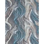Chinese Marble alternative to council facades Rectangle, Blue with gray and brown veins color, Size 280 x 122 cm
