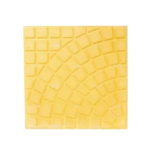Cement Decorative Floor Tiles 40×40 cm, 5 cm Thickness, Yellow | Al Sarif Building Materials