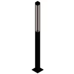 Garden Bollard Light Base 350×250 mm, Length 3.5 meter
