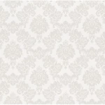 ورق حائط الماني كلاسيك مقاس 10 م× 0.53 م، لون رمادي فاتح، موديل 440546  