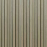 External WPC Wall Paneling, Size 290x20 cm, Thickness 20 mm, Light Brown, Model Number 100265