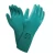 Nitrile Gloves for Chemical Protection, green color, size 8Medium