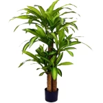 Dracaena artificial tree, size 80 cm, green color 