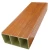 Partition Wood Alternative PVC, 10×5 Size, 2.90m Height, Reddish Brown 