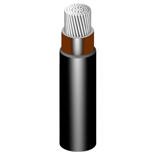 25 mm Single Core Stranded Aluminum Electrical Cable 600/1000V XLPE Insulated, Brown | Riyadh Cables Group