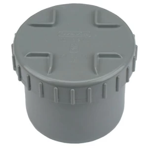 سدة فحص يو بي في سي قطر 82 mm، طول 77 mm، لون رمادي | مصنع Cosmoplast
