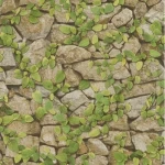 ورق حائط الماني حجري مقاس 10 م× 0.53 م، لون بيج ، موديل 476408  