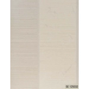 Italian Wallpaper Pale Beige Color Striped Design, Size 10m x 0.73m, Model 125032 | Balbaid Decor Company