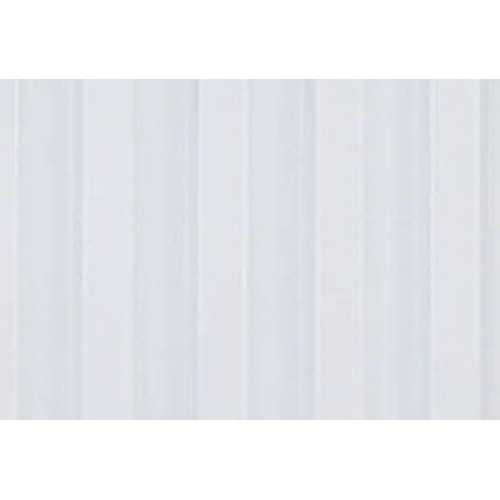 Wood Substitute WPC Rectangle 12 x 290 cm White with Beige Stripes | Luxury line