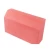 Road Curbstone, Curved Design, light red Color, thickness 30 width 15 length 25 cm, Model KERB--153025-LRD-CV