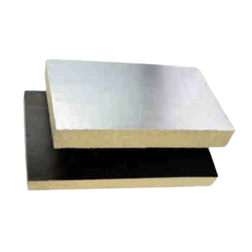 لوح صوف صخري مقاس 1200×600 مم، كثافة 35 كجم/م3، مغلف بطبقة المنيوم | الصوف الصخري السعودي