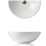 Surface Ceramic Over Counter Wash Basin 46x15 cm, Brilliant White