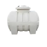 خزان مياه المختار افقى مصنوع من البولى ايثيلين سعة 400 لتر