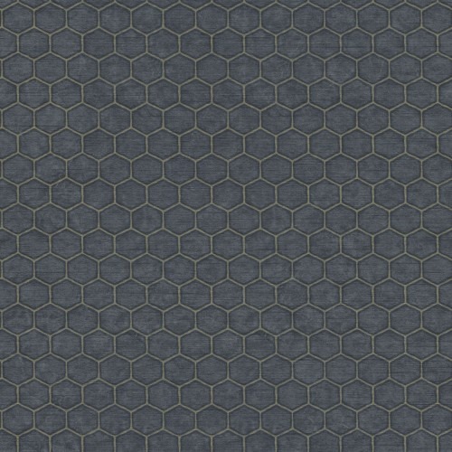 Italian Geometric Wall Covering 10m x 0.73m Dark Gray, Model 45125 | Balbaid Decor Company