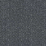 Italian geometric wall Covering, size 10 m x 0.73 m, dark gray color, model 45125  