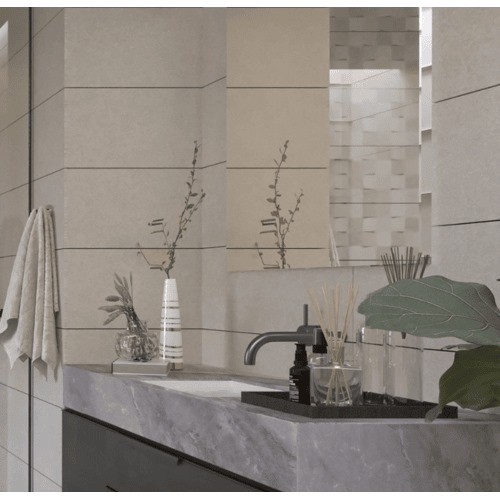 Wall Ceramics Matte Surface 30x90 cm 10 mm Thick Beige | Saudi Ceramics