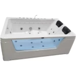 White Jacuzzi Bathroom for two people, Left Direction Size 180×120 cm