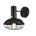 Square Ceiling Light, Black Color, 20x20 cm