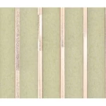 Corrugated wood replacement, 15 x 290 cm, beige color, wooden with golden stripes