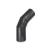 HDPE Segmented Bend Elbow 45° , Diameter 140 mm, Thickness 8.3 mm, Black Color | Cosmoplast Factory