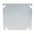 Square Flat Cover Hole Size 1/2 inch | United Electricals