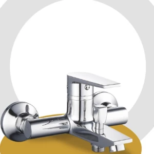 Shower Wall Mixer Automatic Seal Iowa Chrome Color | Prime Alarabia