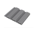 Wood substitute panel size 290 x 20 cm gray color model So0057