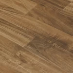Classic parquet flooring, thickness 8 mm, brown color, model 19-17622