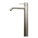 High Bathroom Washbasin Mixer Height 35.4 cm, Depth 16 cm, Matt Nickel