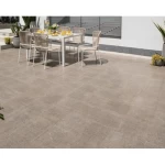 سيراميك ارضيات خارجي تخانة 1.3 سم 33×33 سم، بيج اللون، موديل كونكروس