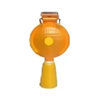 Solar Powered Flashlight, Yellow Color