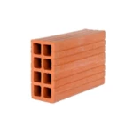 طوب احمر  مفرغ  8 فتحات مصنع اليمامة مقاس  30×20×10 سم وزن 4.9 كغم
