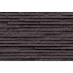 Clay stone cladding Infinity Stone dark grey color, dimensions 30x60 cm, model 315