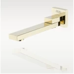 Concealed Wall Mounted Mixer Tap, Gold Color