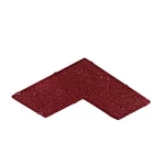 3 DIMENSION Design Interlock Tiles 33×9 cm, Thickness 6 cm, red Color | Al Wasad Industrial